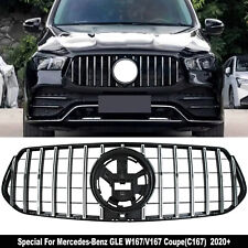 For Mercedes GLE-Class GLE350 W167 AMG Style Grill Front Grille 2020-UP Chrome picture