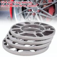4Pcs Wheel Spacers 10mm Thick Universal 4X100 4X114.3 5x105 5x115 5x114.3 5x120 picture