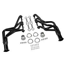 Mild Steel Black Painted Long Tube Exhaust Headers Fits 1973-1976 Chevy Laguna picture
