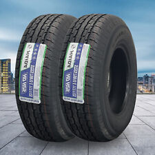 Pack 2 HAIDA Tires ST225/75R15 HD825 Load Range E 10 Ply Trailer Tire 117/112L picture