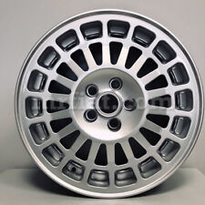 Lancia Delta Montecarlo HF Integrale 7 x 15 5x98 Silver Replica Wheel New picture