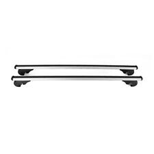 Lockable Roof Rack Cross Bars Luggage Carrier for Volvo V70 XC70 2008-2010 Gray picture