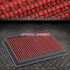 FOR BMW 3/5 SERIES M3/Z3 RED REUSABLE/WASHABLE DROP IN AIR FILTER PANEL picture