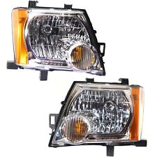 Headlight Set For 2005-2015 Nissan Xterra Left and Right With Bulb 2Pc picture