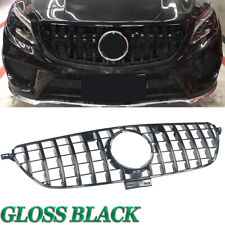 Gloss Black GT Front Grille Grill For Mercedes Benz C292 W292 GLE350 2016-2019 picture