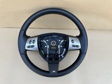 2009-2015 Jaguar XF XFR OEM Black Leather  Sport Steering Wheel 9X23CBLEG picture