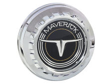 1970-77 Maverick Gas Cap Vented Chrome-Plated Logo and Silver Accents Ford New picture