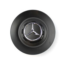 1x Mercedes W463 G63 AMG Hubcap Lid A0004003400 9283 Matte Black picture