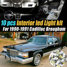 10Pc Super White Car Interior LED Light Bulb Kit for 1990-1991 Cadillac Brougham picture