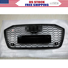 For 2019-2020 Audi A6 S6 C8 RS6 Style Front Bumper Grille Honeycomb Mesh Grill picture