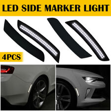 LED Side Marker Lights Front&Rear Lamp for Chevy Camaro LS LT SS ZL1 2016-2022 picture