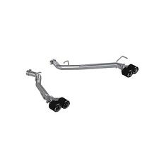 MBRP Axle Back Exhaust w Dual Rear Carbon Tips for 20-23 Ford Explorer Aviator picture