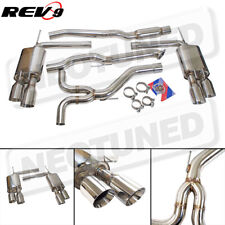 Rev9 Stainless Steel Cat-Back Exhaust Kit QUAD TIPS For HONDA ACCORD 2018-22 picture