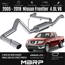 MBRP 3'' Cat-Back Exhaust Single Exit w/ SS Tip For 05 - 19 Nissan Frontier 4.0L picture