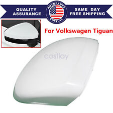 For Volkswagen Tiguan 2018 2019-2022 White Right RearView Mirror Cover Replace picture