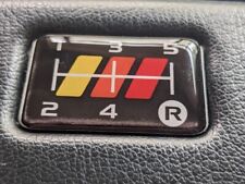 Toyota MR2 (AW11) 5-Speed TRD Selector Badge [1985 - 1989] picture