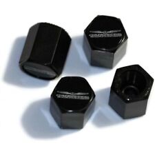 Elite Automotive Black ABS Tire Valve Caps for Classic Ford Thunderbird picture