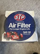 Vintage STP Air Filter - NOS - Andy Granatelli’s Indy Race Car Logo SAF-52 picture