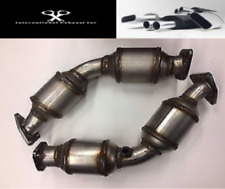 Fit: 2003-2008 Infiniti G35 3.5L V6 DirectFit 2 Pc Exhaust Catalytic Converters picture