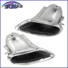 Rear Left & Right cylinder exhaust pipe Cover Trim For 2013-2016 Ford Fusion picture