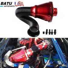 New Universal Red Apollo Cold Air Intake Induction Kit With Air Box & Filter picture