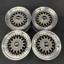 Rare 15 BBS RS036 et25 redrill base flat back BMW E30 VW GOLF Wheels picture