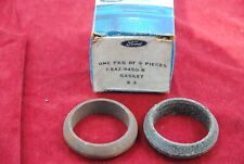 68 69 70 NOS FORD MUSTANG TORINO 351 W EXHAUST DOUHNUTS (2) FORD # C8AZ 9450 B picture