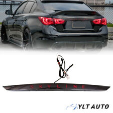 Fit 2014-2017 Infiniti Q50 Q50S Skyline Rear LED Dynamic Signal Red Tail Light picture