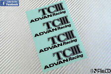 JAPAN MATERIAL YOKOHAMA ADVAN RACING TC3 HIGH QUALITY REPLACEMENT STICKER #R054 picture