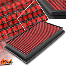 For Nissan/Infiniti Reusable Multilayer High Flow Drop In Air Filter Panel Red picture