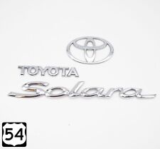 1999-2003 Toyota Solara Rear Chrome Emblem Set OEM picture