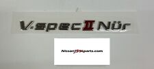 GENUINE Nissan Skyline GTR R34 Rear Bumper V-spec II Nur Emblem84896-AB060 picture