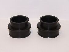 DUAL PORT INTAKE MANIFOLD BOOTS PAIR BLACK VOLKSWAGEN T1 BUG BEETLE 1971-1974 picture