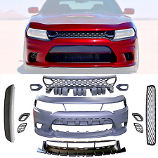 Front Bumper w/Grille Fit for 2015-2023 Dodge Charger SRT Style picture