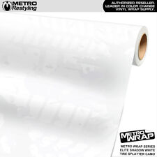 Metro Wrap Tire Splatter Elite Shadow White Premium Vinyl Film picture