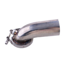 Fit For Holset Turbo HX HY35 Stainless Downpipe Elbow 90 V-Band Flange Clamp A3 picture