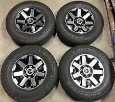 TOYOTA 4RUNNER TRD FACTORY 17 WHEELS TIRES RIMS 75154 BLACK TACOMA TUNDRA picture