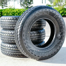 4 Tires Roundrule ST Hikee Semi Steel ST 225/75R15 Load E 10 Ply Trailer picture