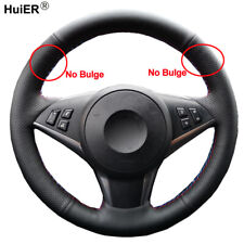 Hand Sewing Steering Wheel Cover For BMW E60 530d 545i 550i E61Touring E63 E64  picture