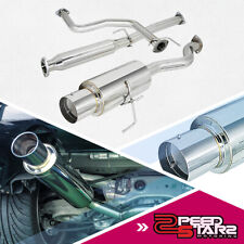 INTEGRA DB6/DB9 DOHC STAINLESS EXHAUST SINGLE OUT CATBACK 4