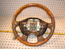 Jaguar 2000 S Type Leather WOOD Steering OEM 1 Wheel,No bag cover,XR833F563CAEK picture