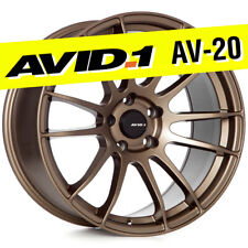AVID.1 AV-20 18x9.5 Flat Bronze 5x114.3 +38 Wheel 57Xtreme Style fits G35 G37... picture
