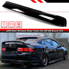 FOR 2004-2008 ACURA TSX CL8 EURO-R JDM REAR WINDOW VISOR ROOF SPOILER DEFLECTOR picture