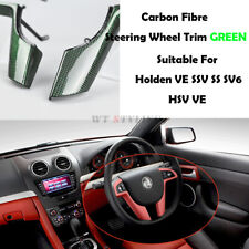 Carbon fibre Steering Wheel Trim Suitable For Holden VE Commodore Ss sv6 GREEN picture