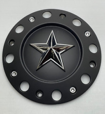 *USED KMC XD Series Matte Black Wheel Center Cap SCREWS NOT INCLUDED 775L239B picture