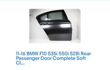 2009-2015 BMW 750LI F02 SEDAN REAR RIGHT PASSENGER SIDE DOOR SHELL PANEL OEM picture