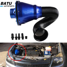 New Universal Apollo Cold Air Intake Induction Kit With Air Box & Filter Blue picture