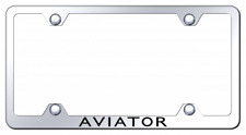 Lincoln Aviator Laser Etched Wide Body License Plate Frame Official Licensed picture