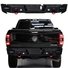 Vijay Fits 2019-2022 Ram 2500/3500 Steel Rear Bumper With 2x LED Lights picture