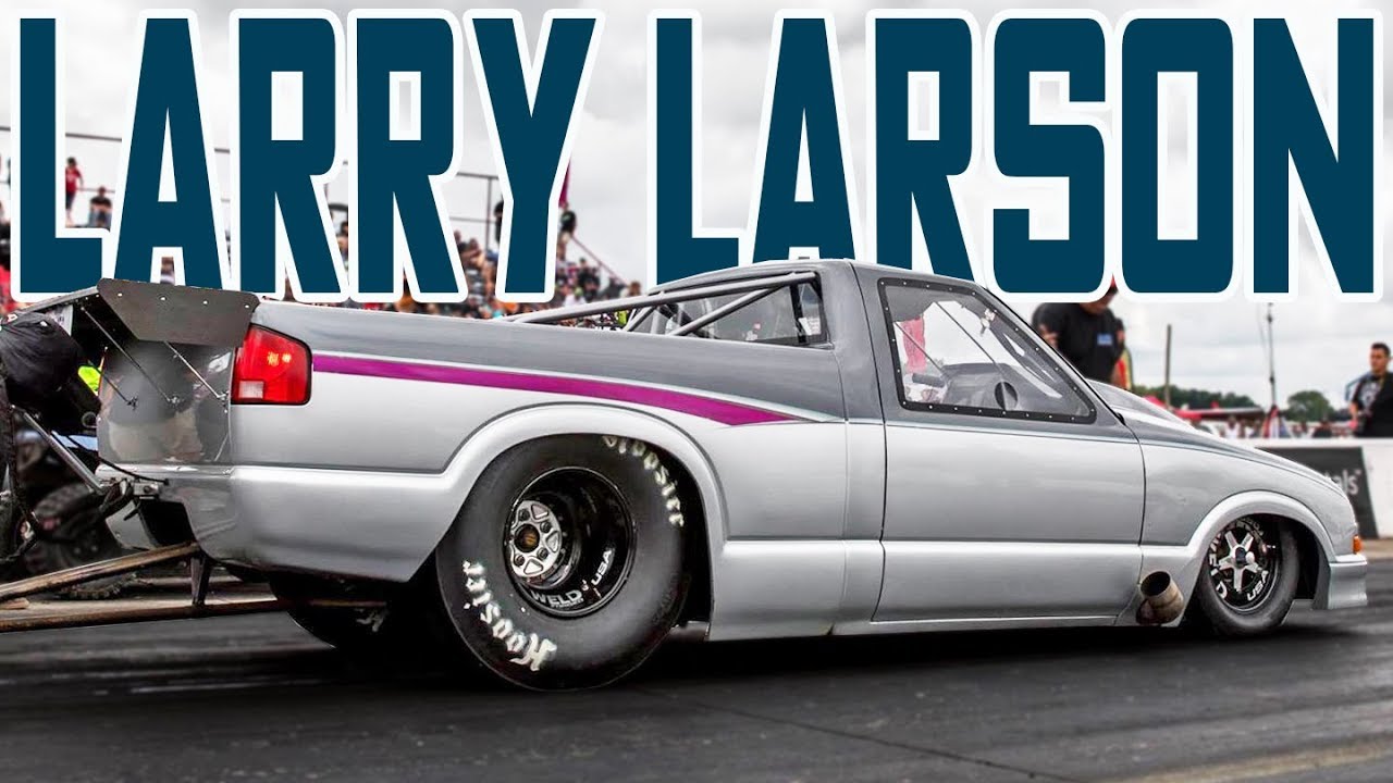 Драг 10. Ларри Ларсон. Street Outlaws big Tires.